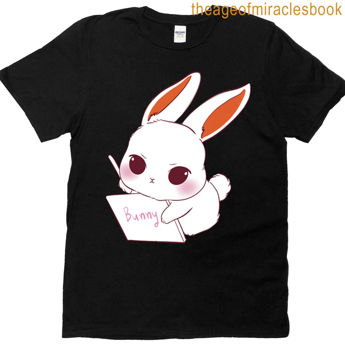 Focused Drawing Bunny T-shirt
