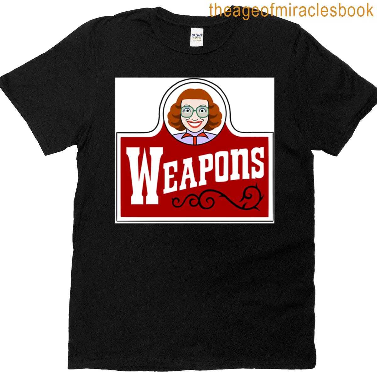 Gladys From Weapons Wendys Logo T-shirt