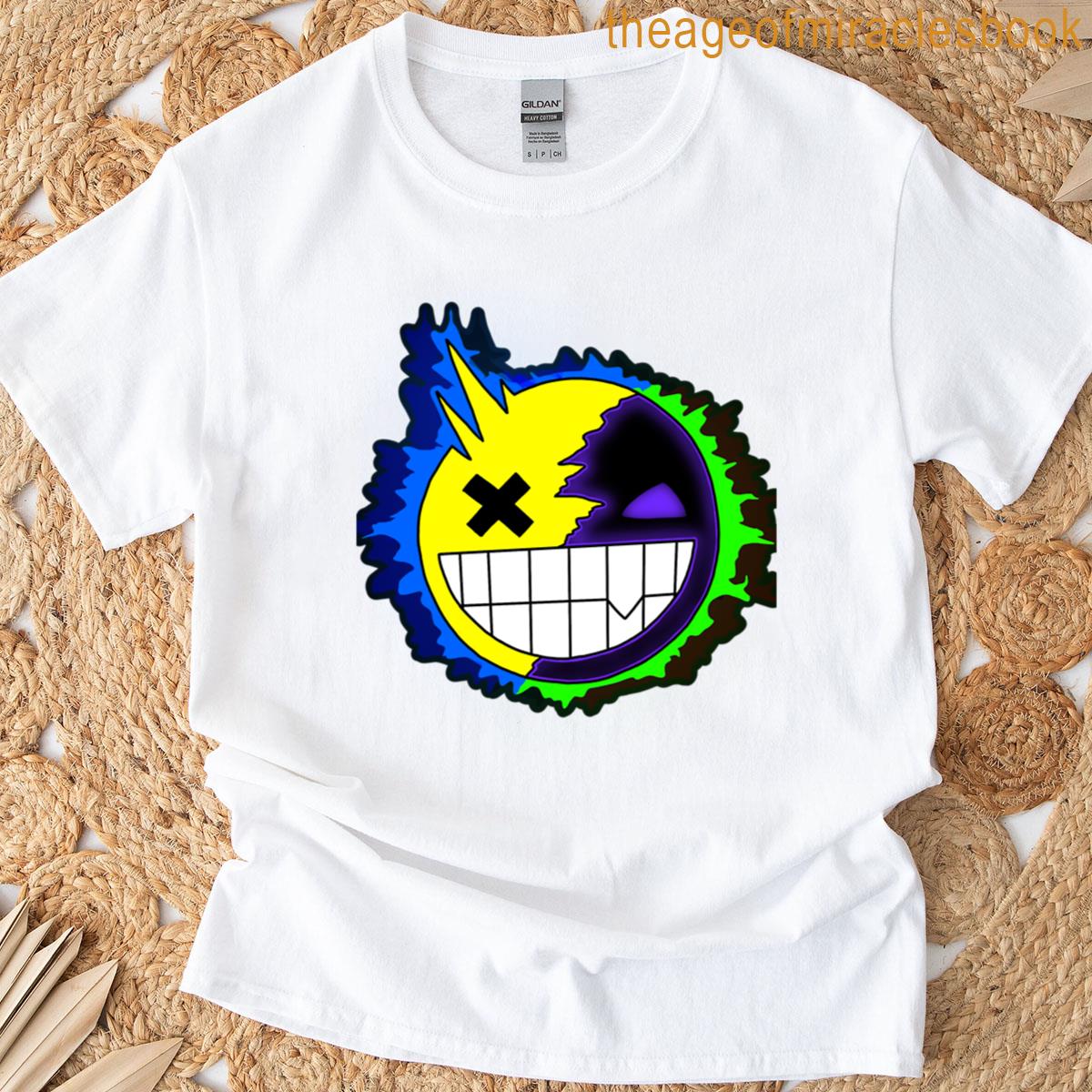 Glitched Smiley Madness T-shirt