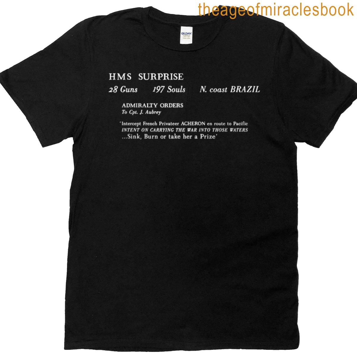Hms Surprise Master And Commander T-shirt