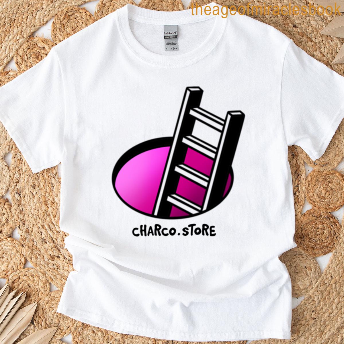 Illusion Abstract Pink Gradient Sphere Design T-shirt