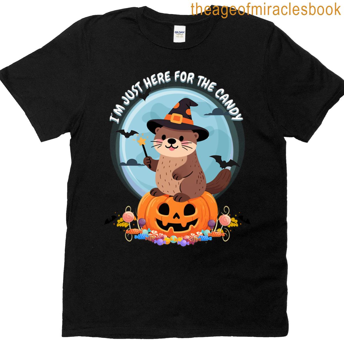 Im Just Here For The Candy T-shirt