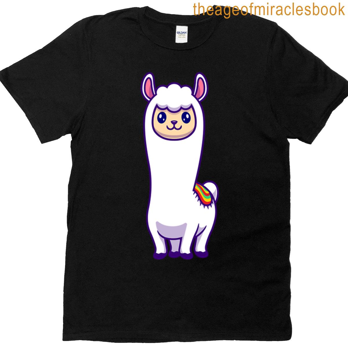 Llama Cartoon T-shirt