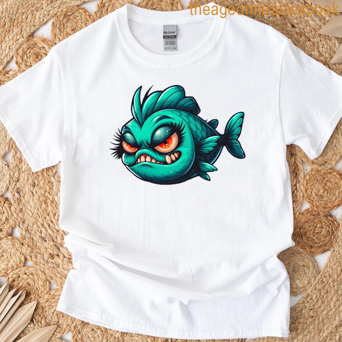 Maddfishy1975 Crazy Fish Mf75 00007 T-shirt