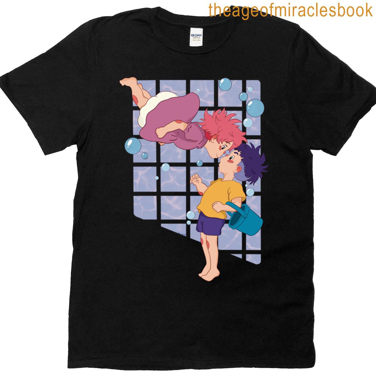 Ponyo And Sasuke T-shirt
