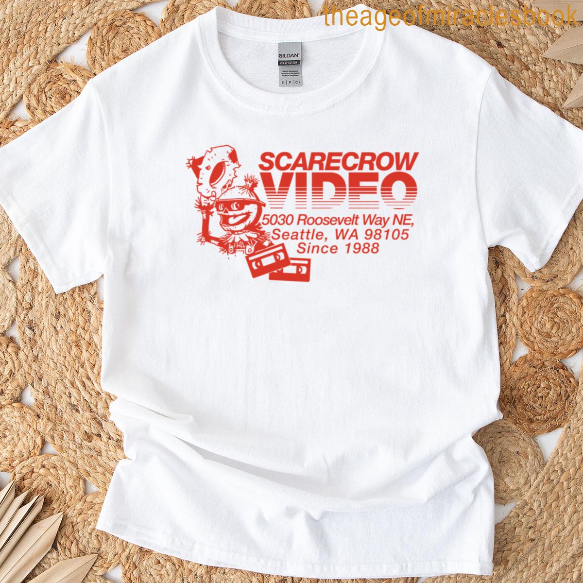 Scarecrow Video Oversized T-shirt