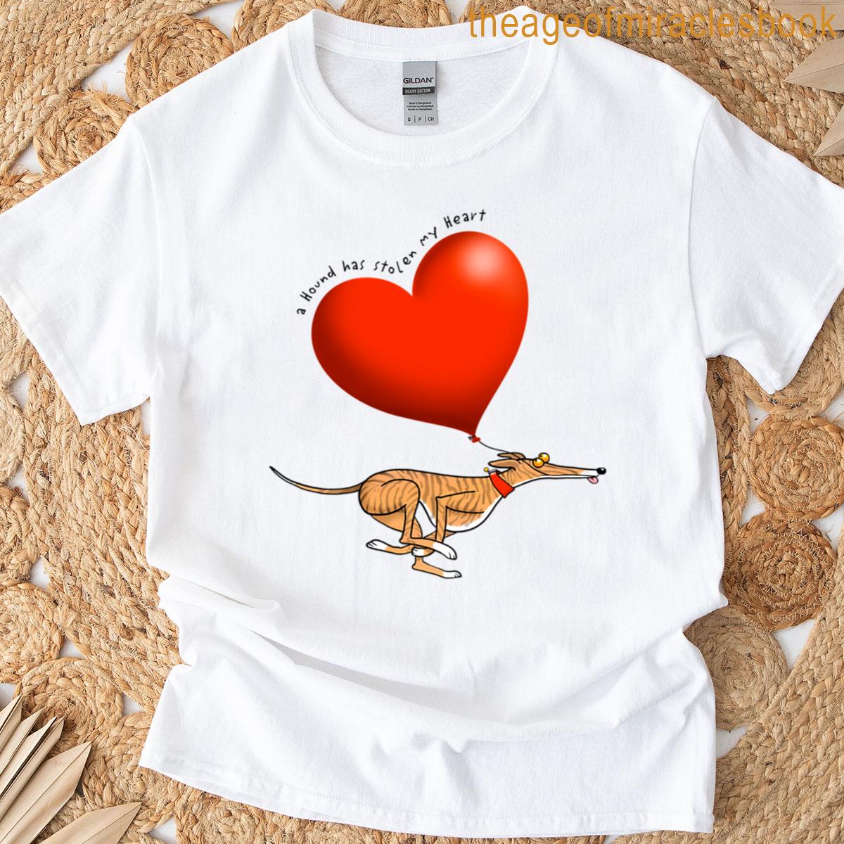 Stolen Heart – Brindle Hound T-shirt