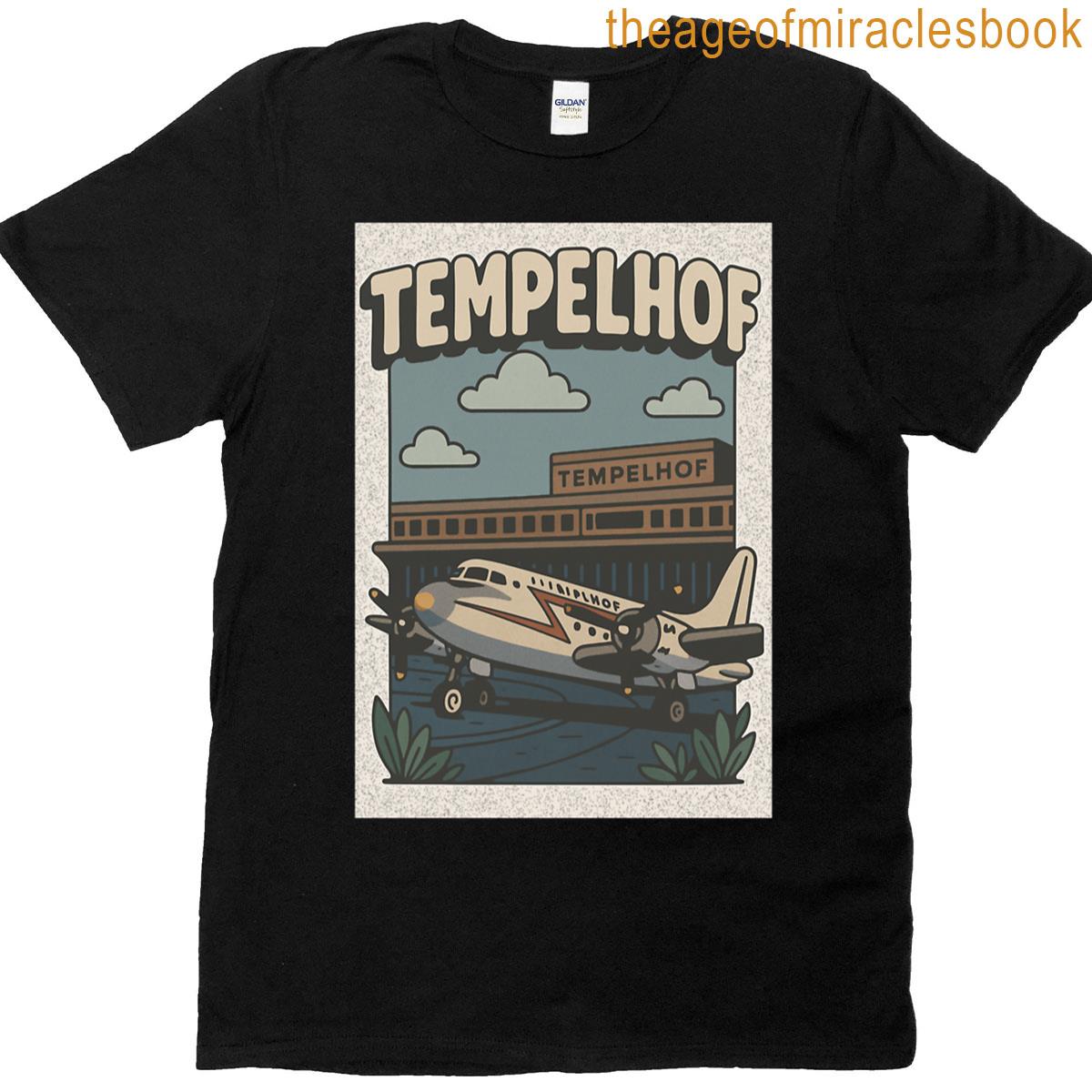 Tempelhof Berlin Aviation Tribute T-shirt