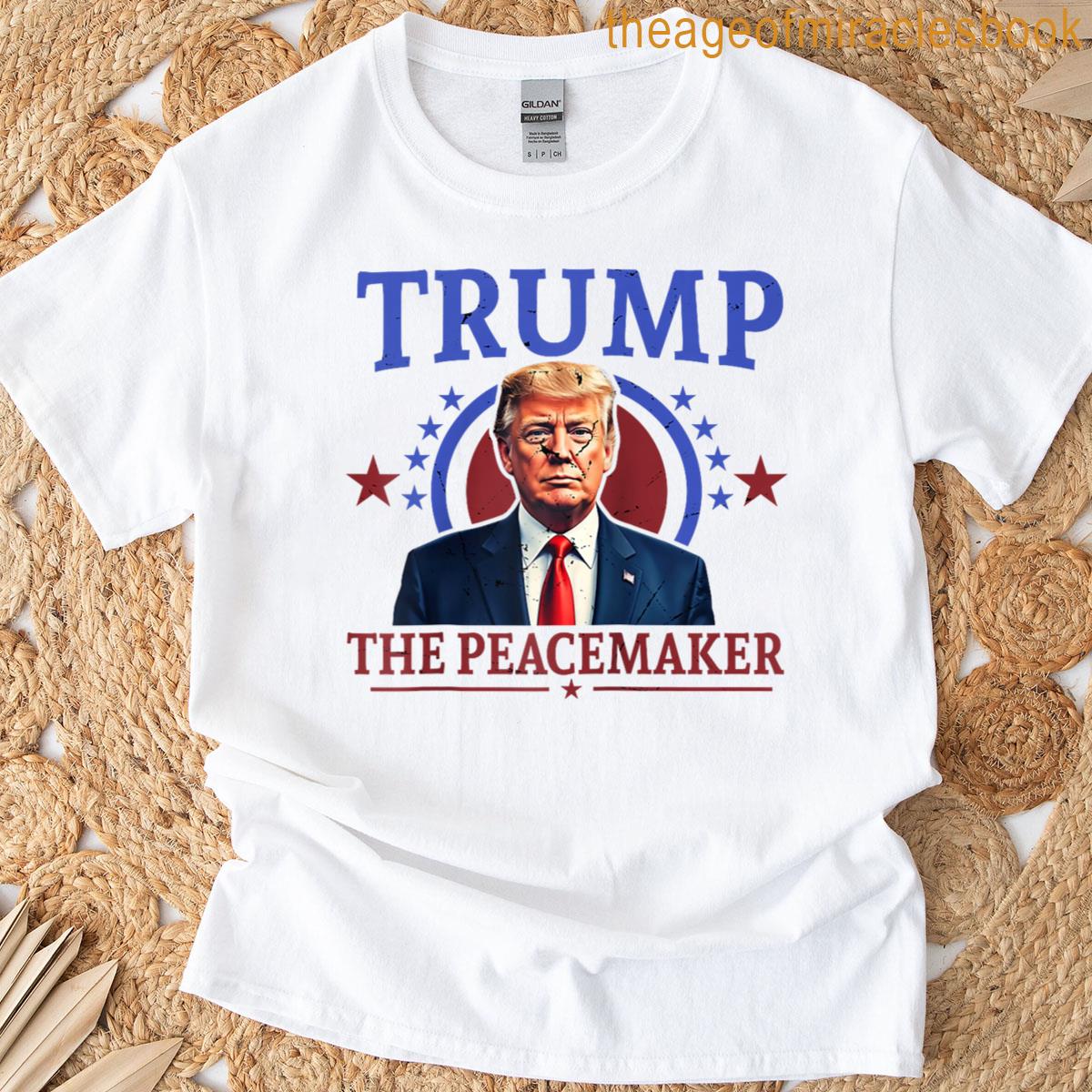 Trump The Peacemaker Raglan Baseball Tee T-shirt