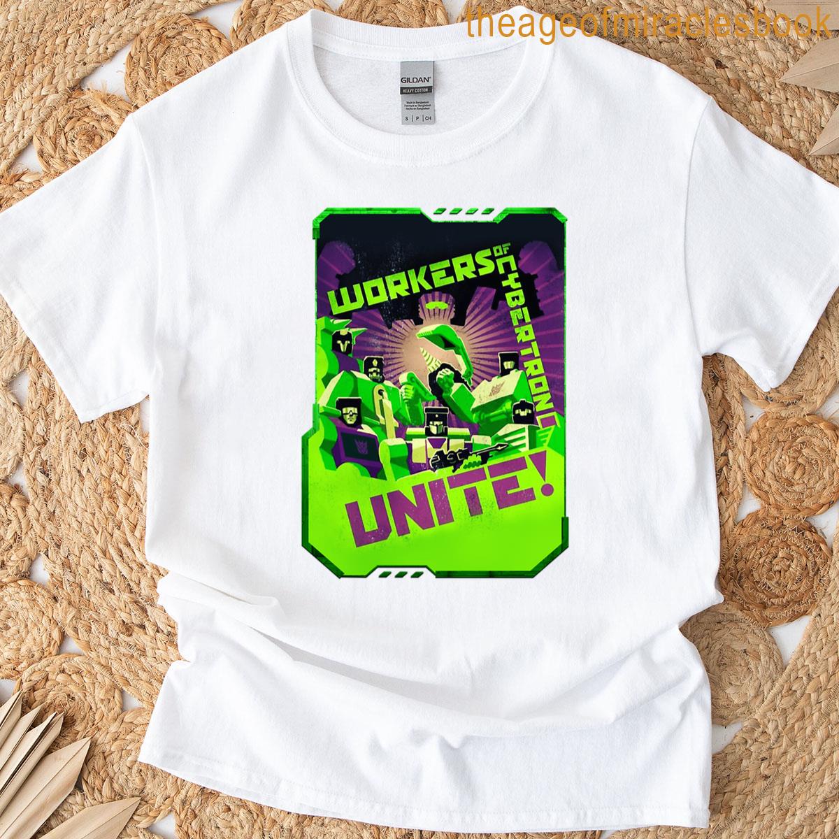 Workers Of Cybertron Unite T-shirt