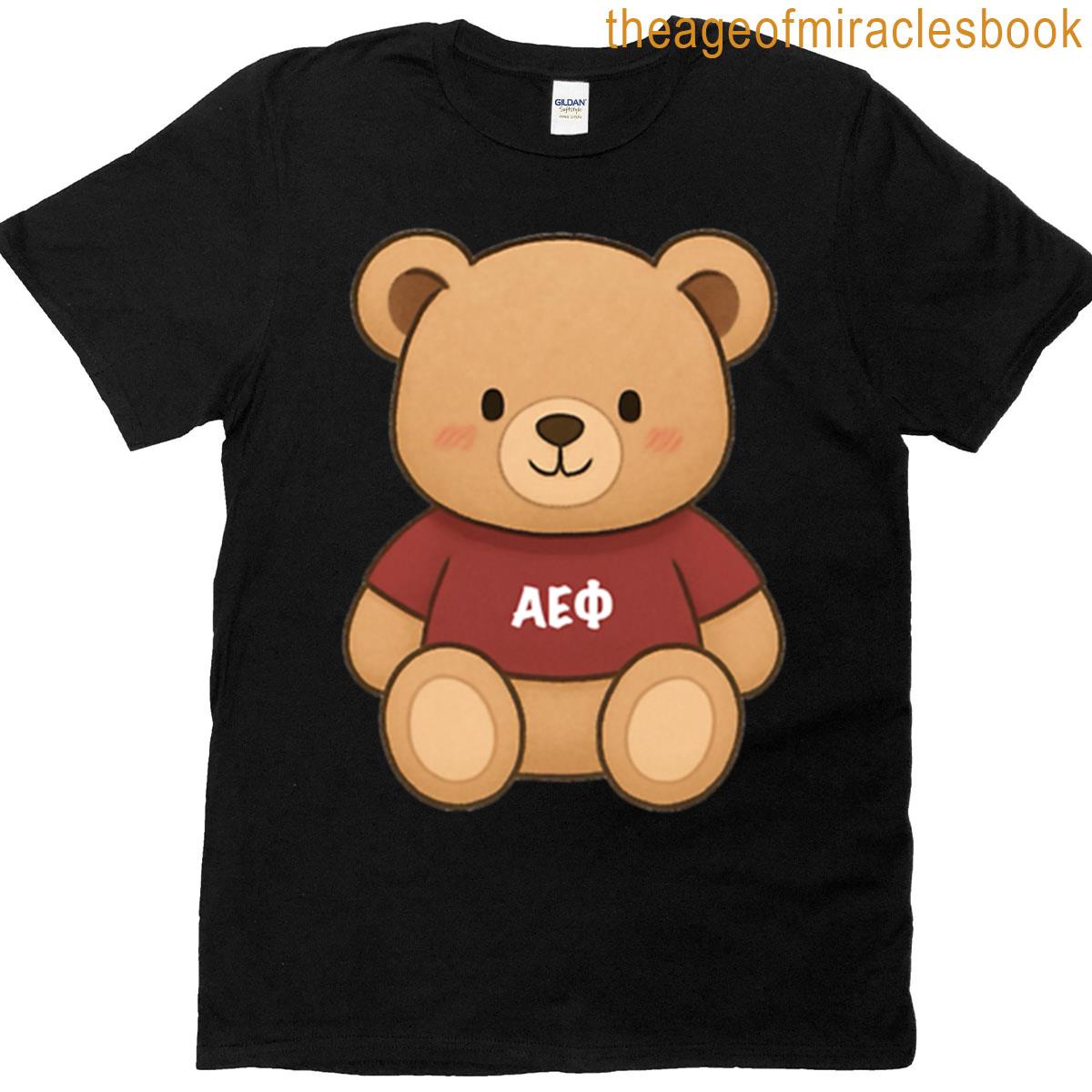 Alpha Epsilon Phi Teddy Bear T-shirt