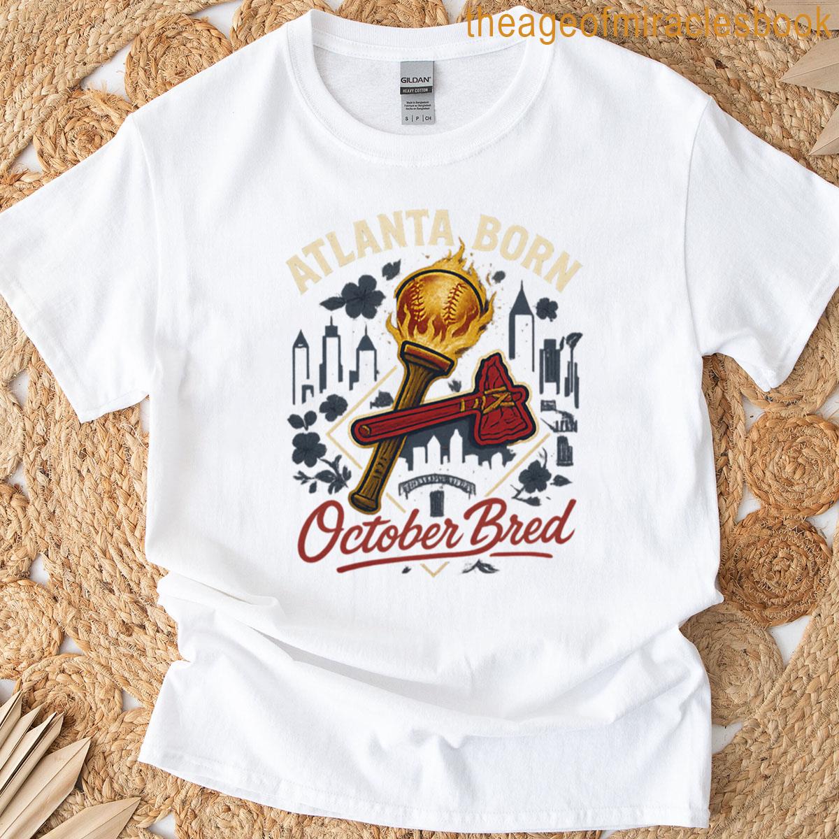 Atlanta Born October Bred T-shirt