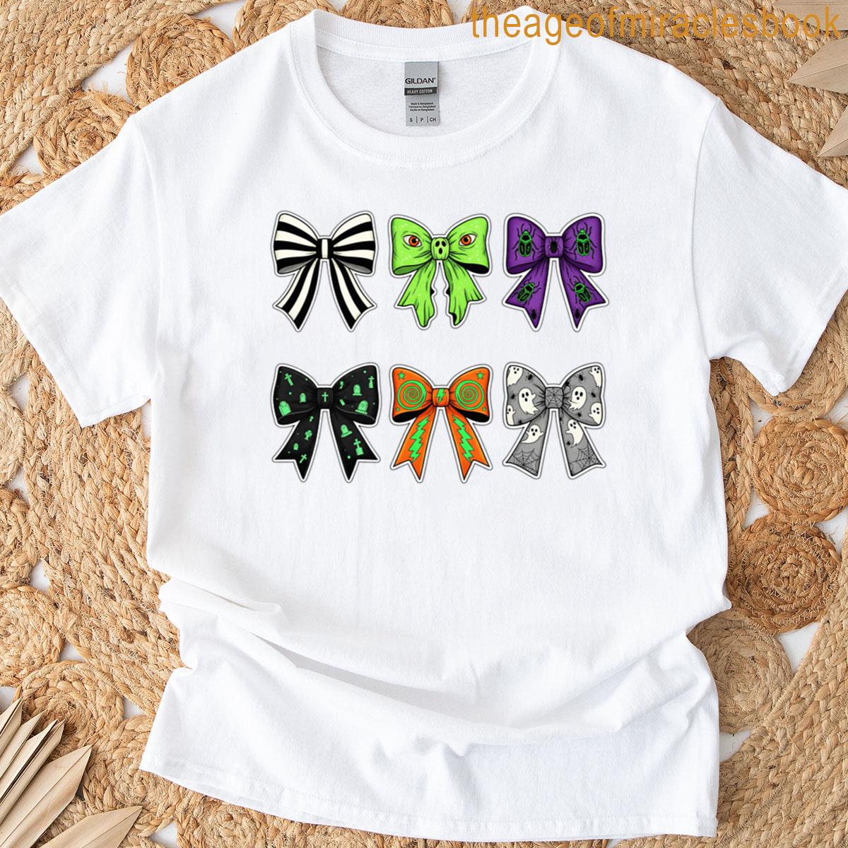 Beetlejuice Spooky Bows T-shirt