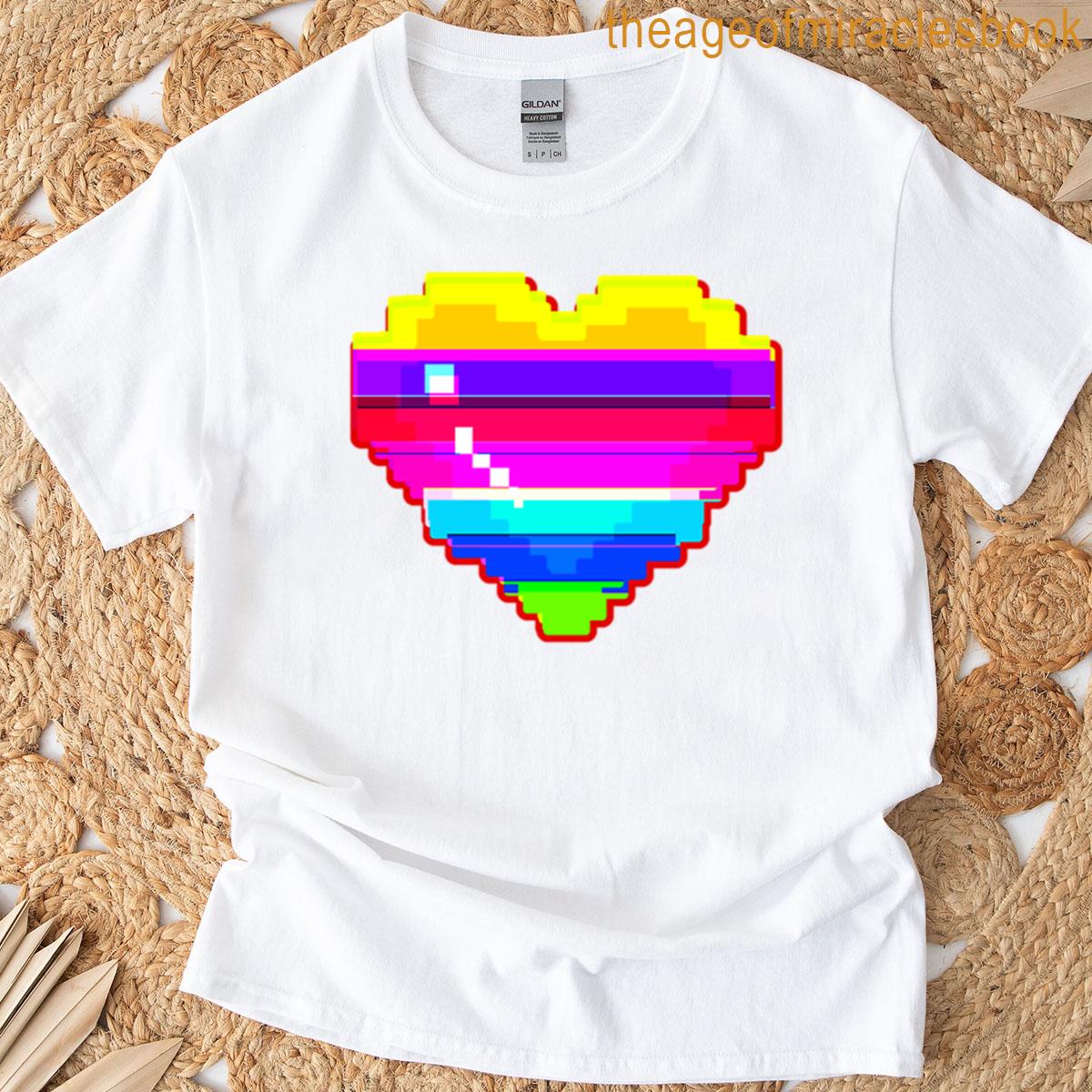 Colorful Heart T-shirt