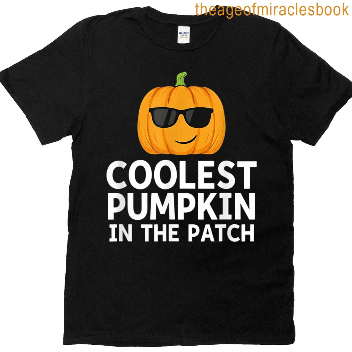 Coolest Pumpkin In The Patch Halloween T-shirt