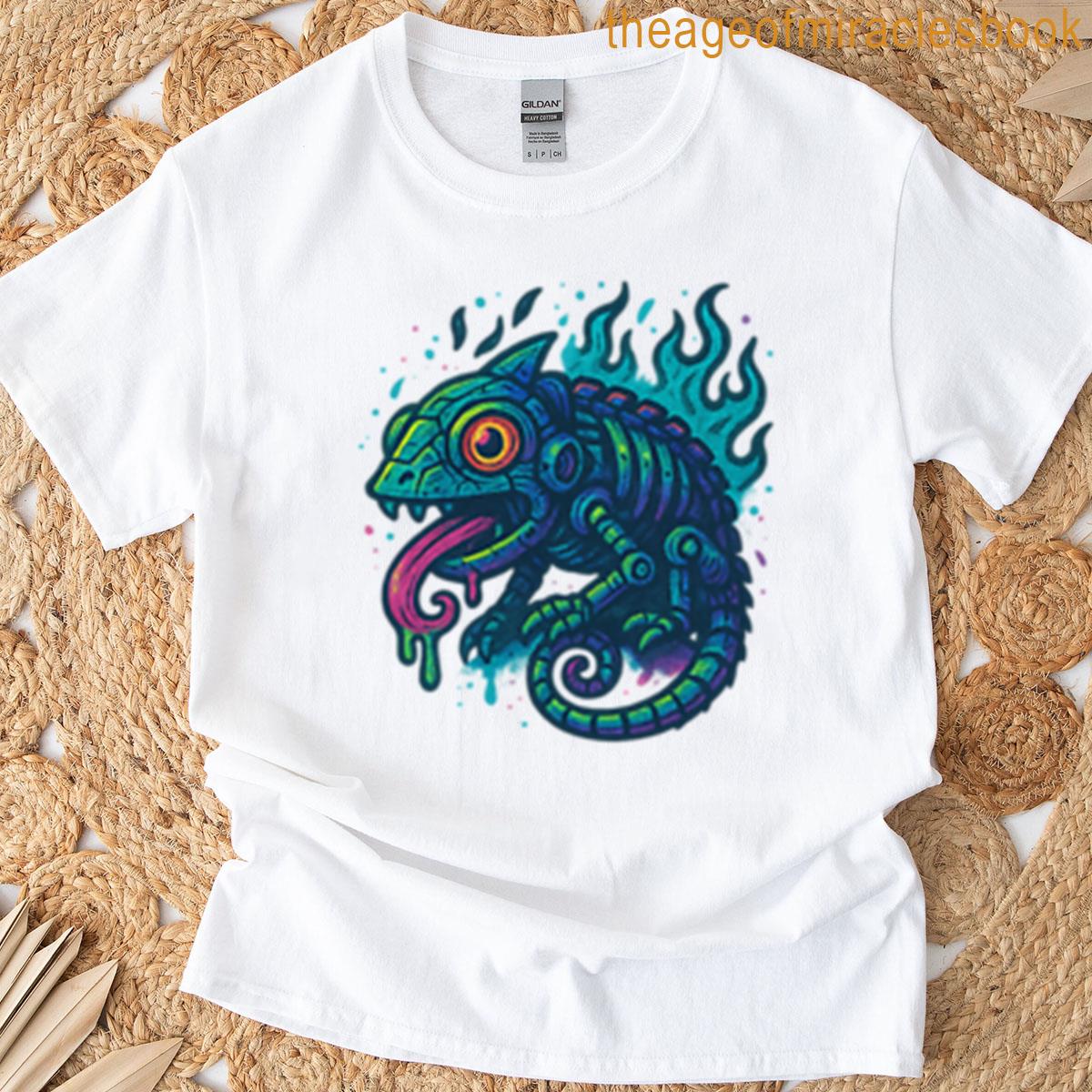 Cyber Chameleon Chaos T-shirt