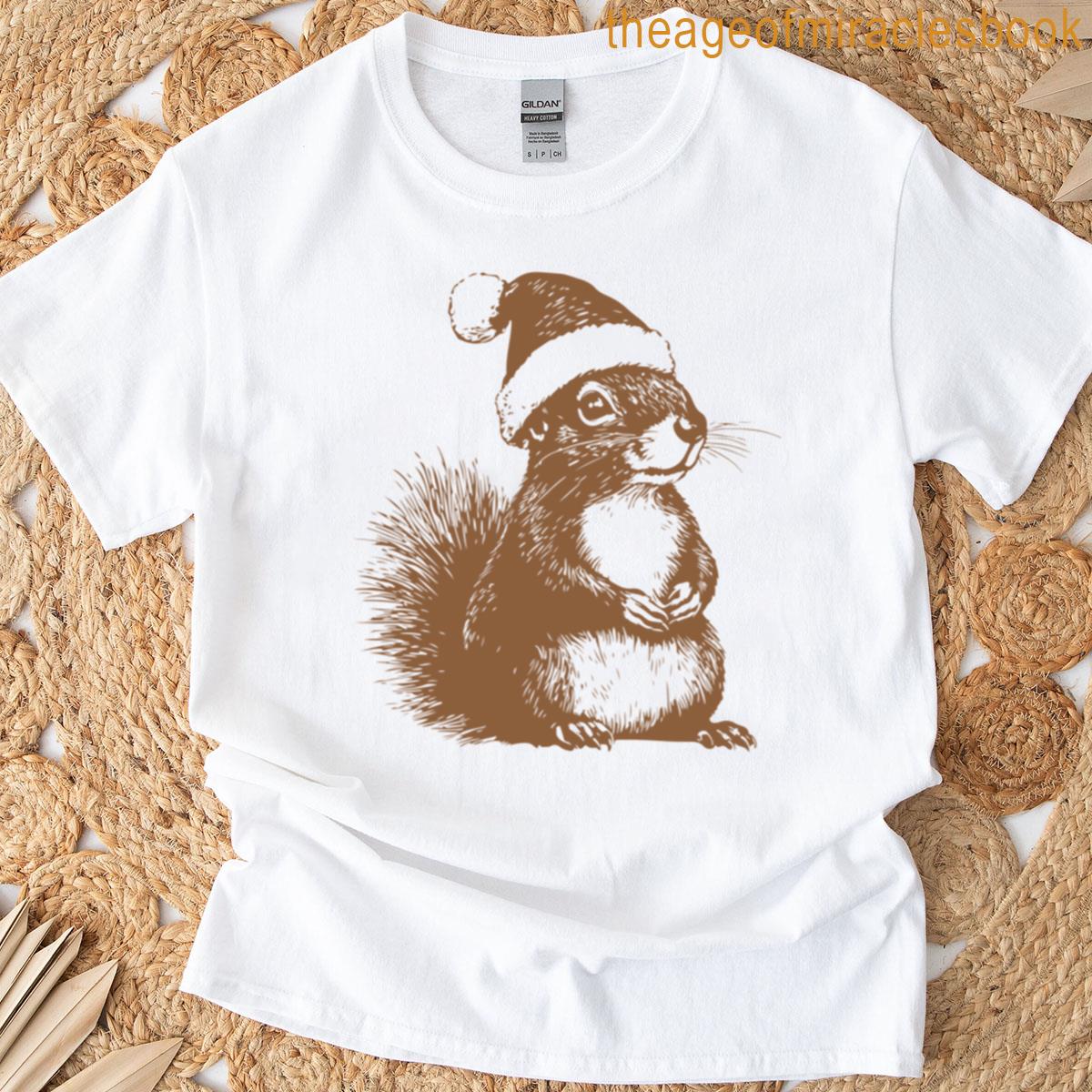 Festive Squirrel T-shirt