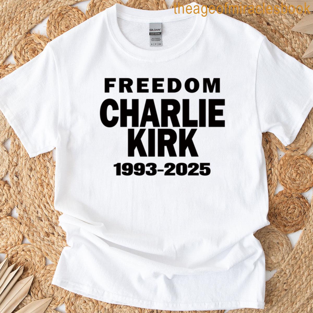 Freedom Charlie Kirk T-shirt