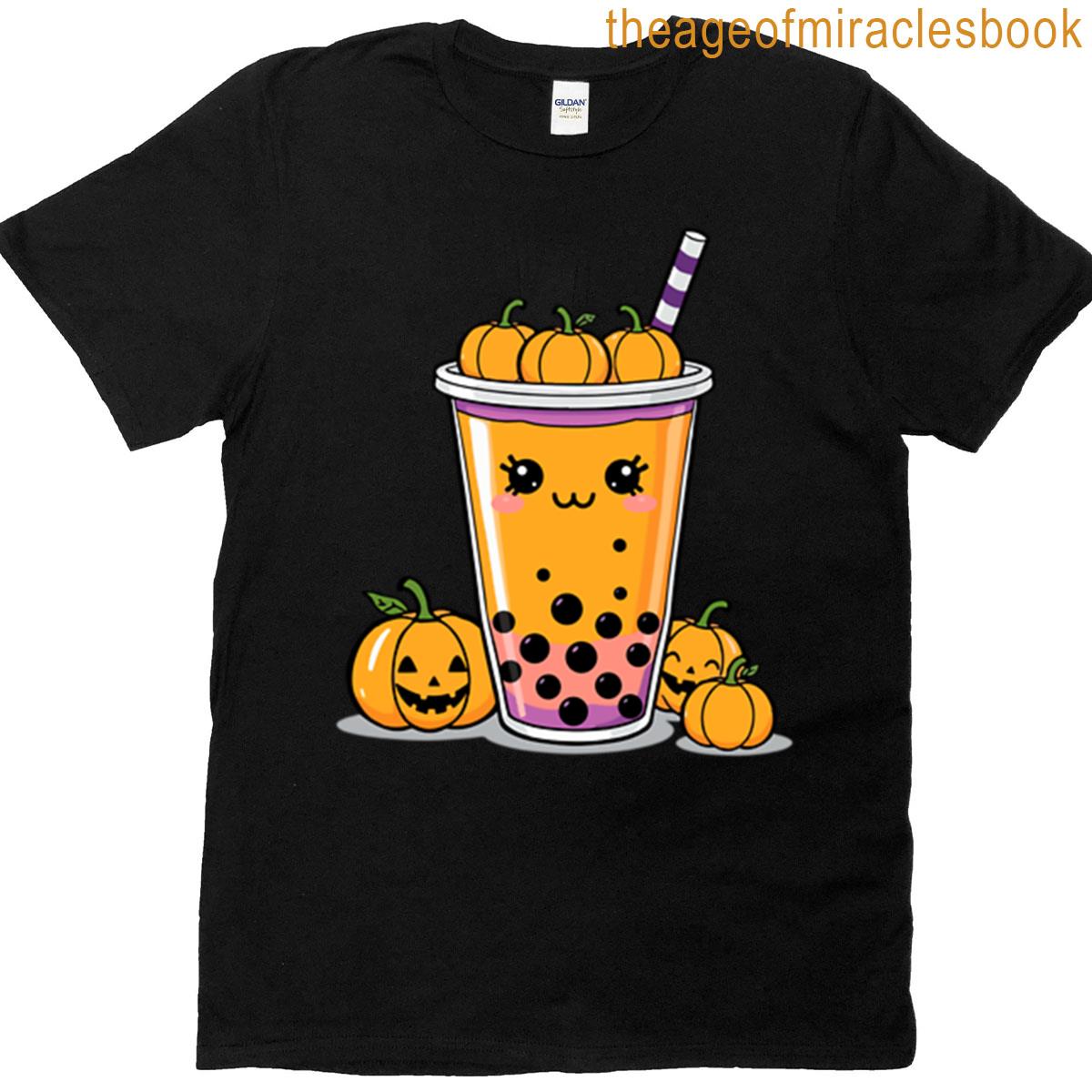 Pumpkin Bubble Tea T-shirt