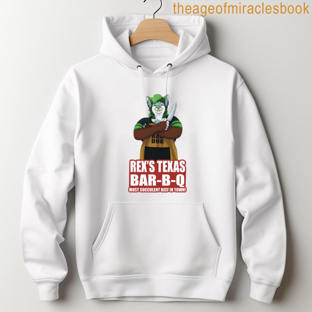 Alternative view of Rexs Texas Bbq T-shirt