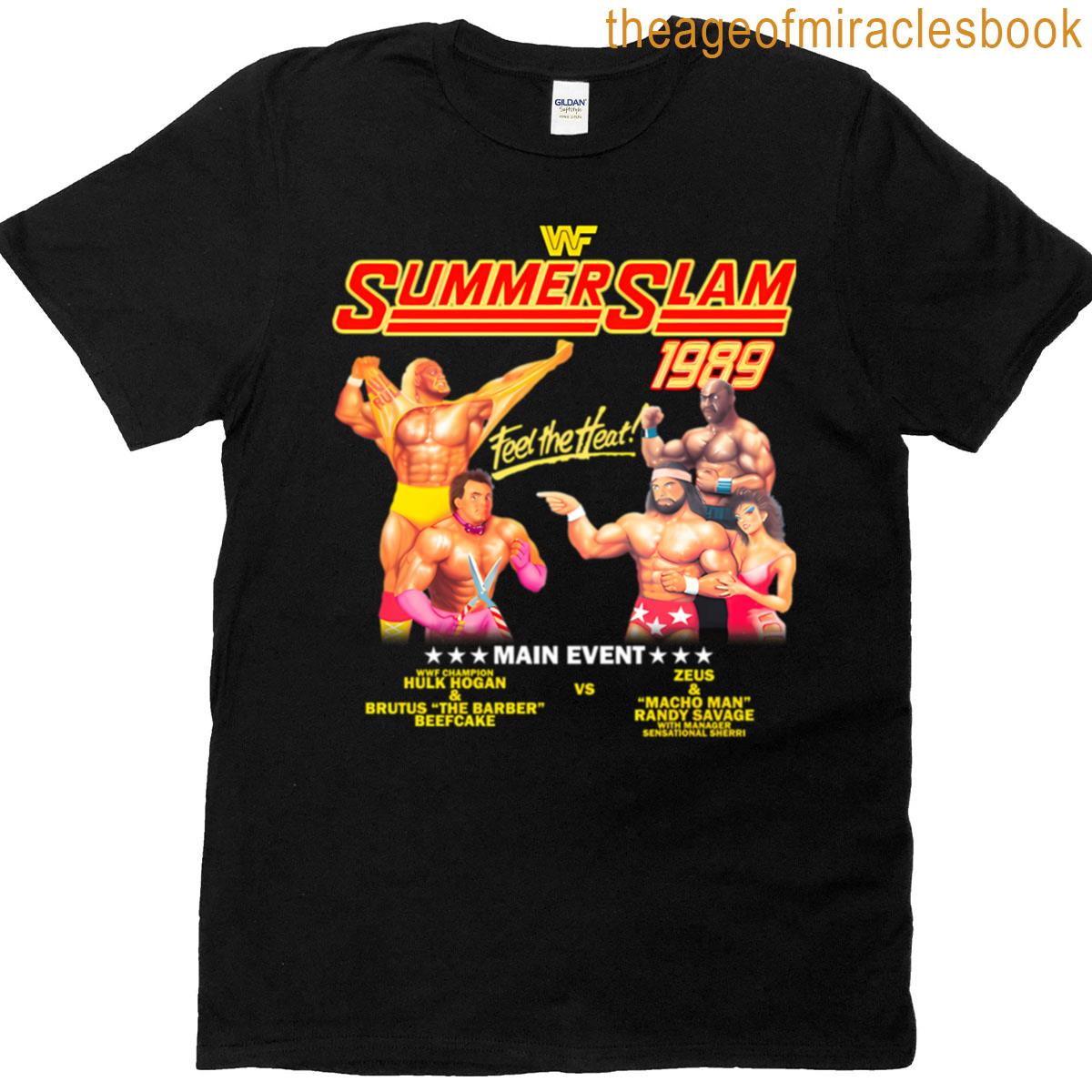 Summerslam 89 Feel The Heat T-shirt