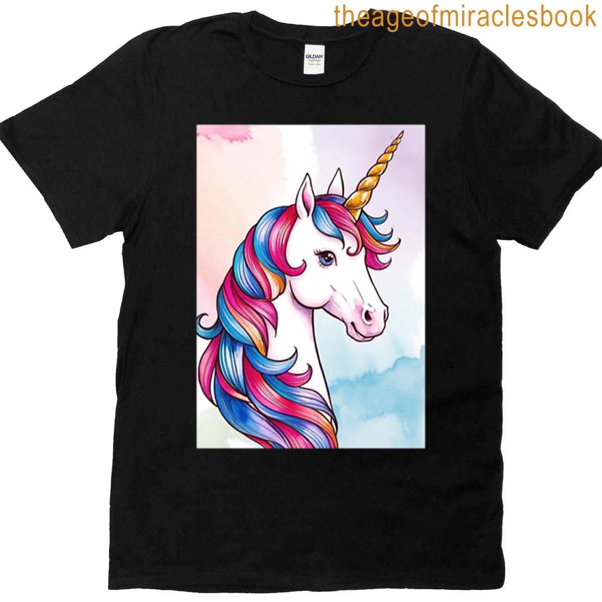 Unicorn Digital Art T-shirt