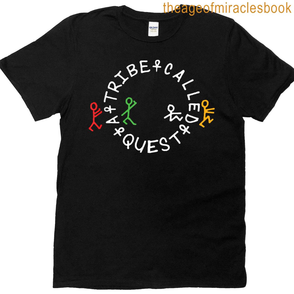 A Tribe Called Quest Official Circle Logo Grey T-shirt