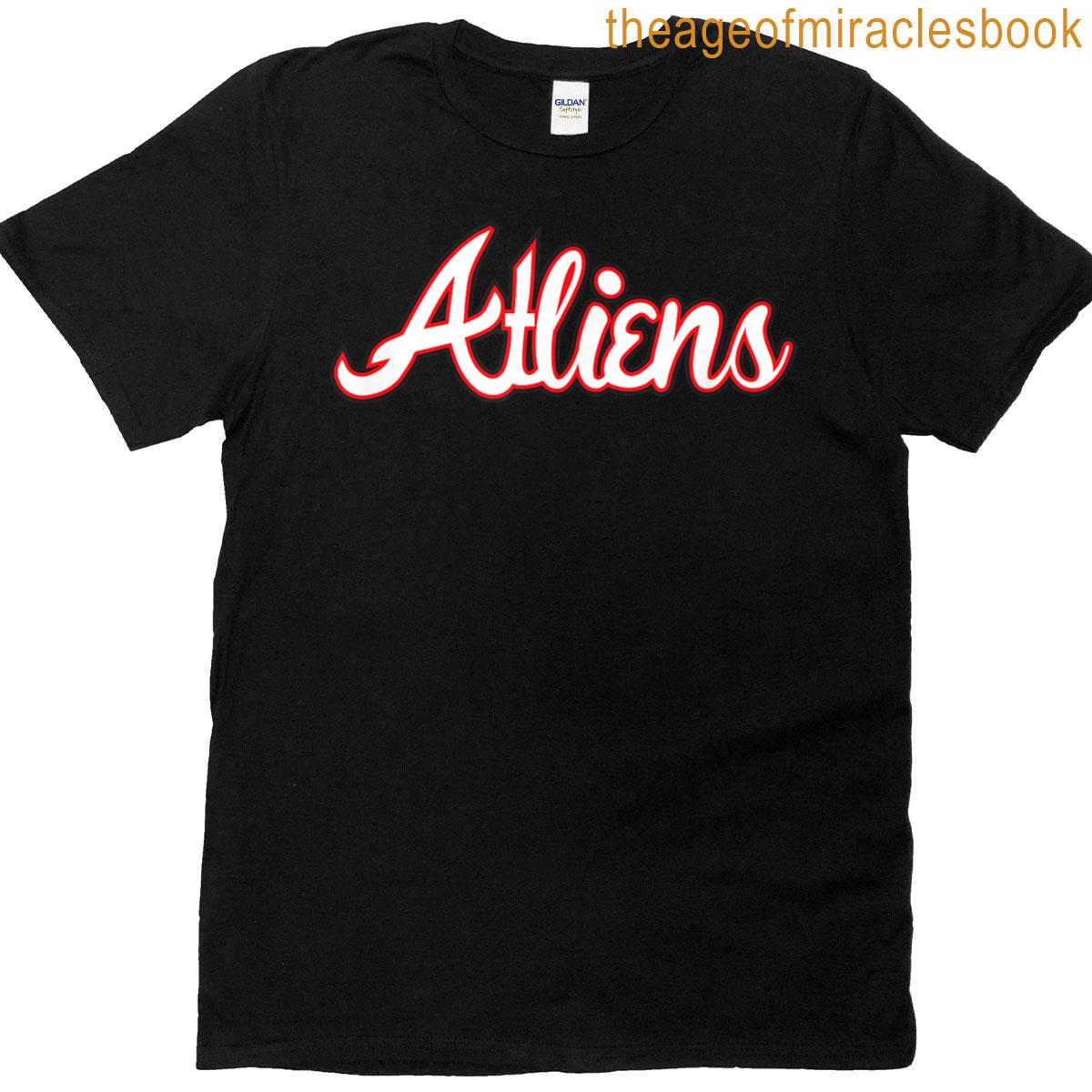 Atliens Atlanta Script Logo T-shirt