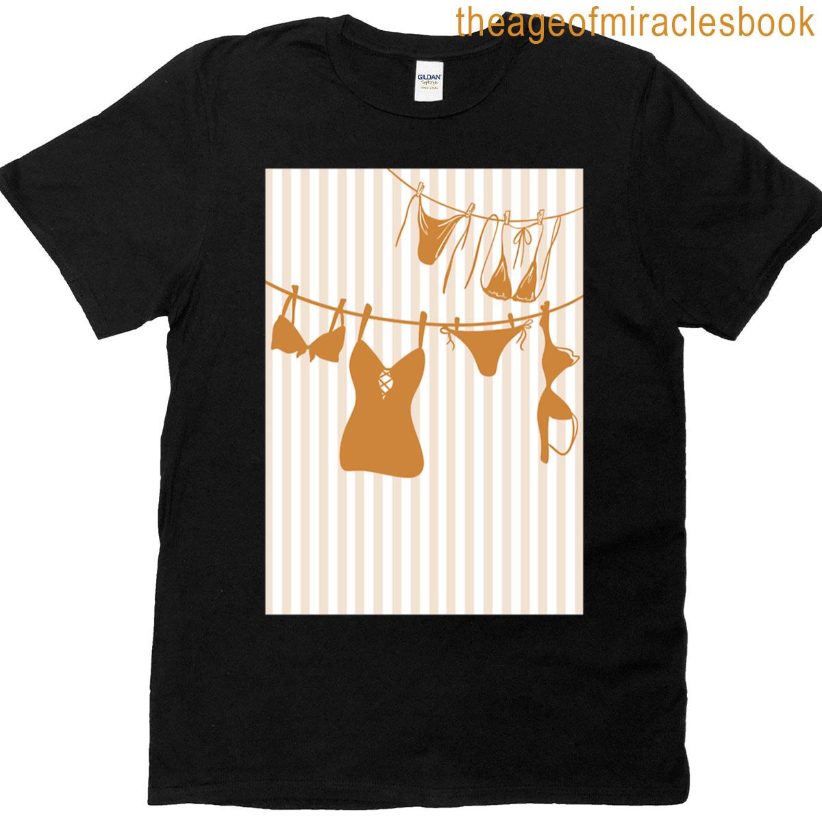 Bikini Clothesline – Summer Vibes T-shirt