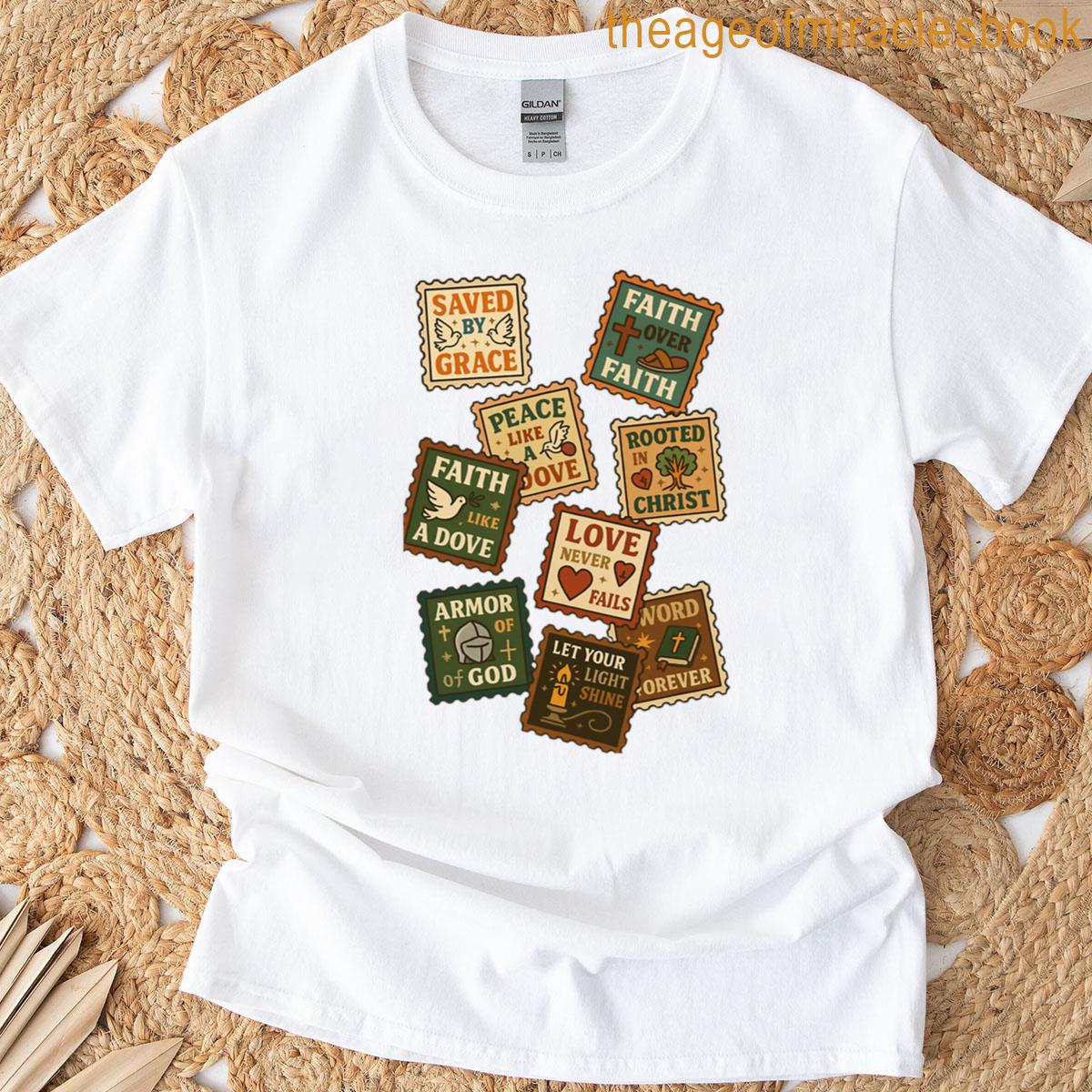 Boho Siritual Stamps T-shirt