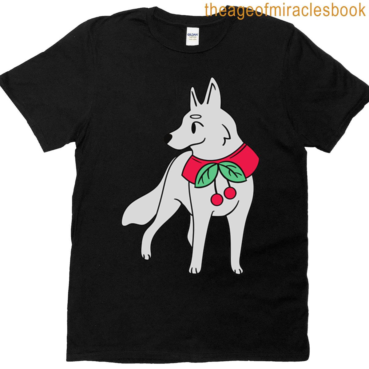 Cartoon Christmas Dog T-shirt