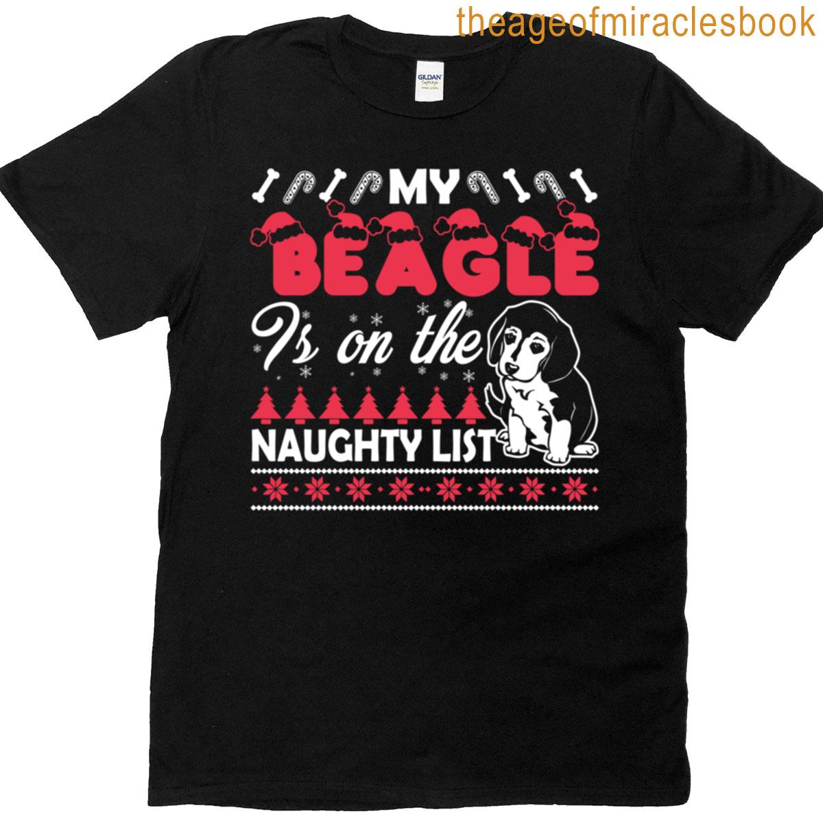 Christmas – Beagle Christmas Oversized T-shirt