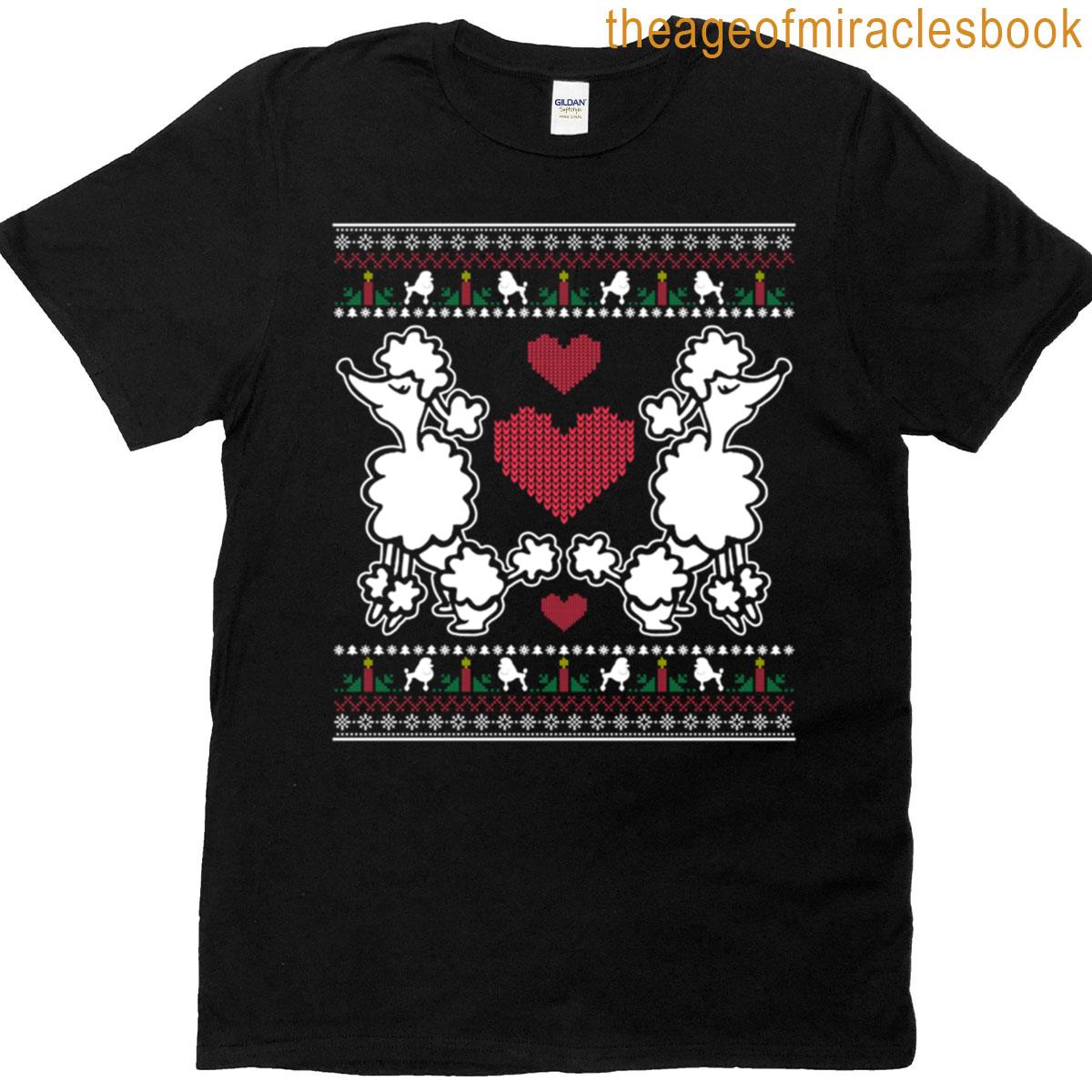Christmas – Poodle Christmas T-shirt