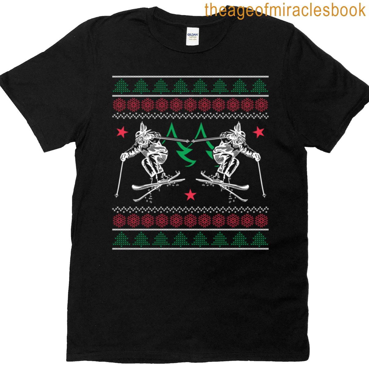 Christmas – Skiing Christmas T-shirt