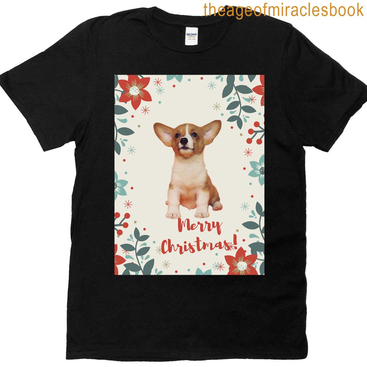 Corgi Christmas T-shirt