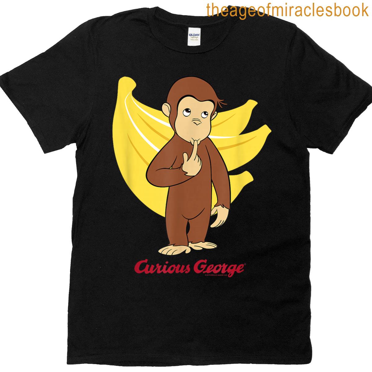 Curious George Banana Bunch Logo T-shirt
