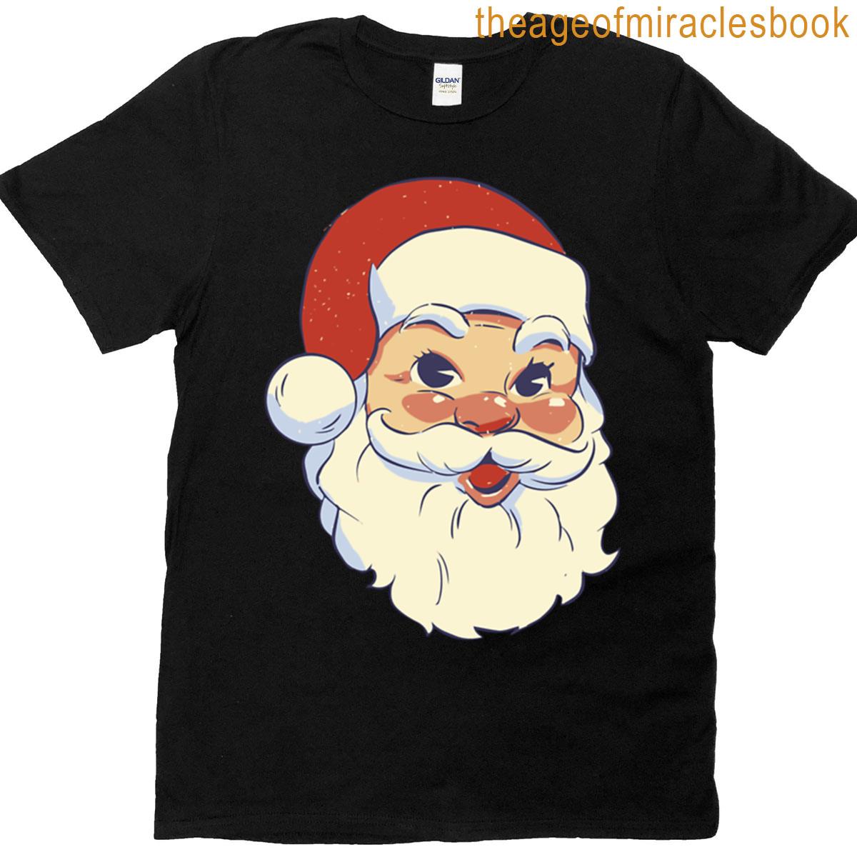Cute Santa Claus Design T-shirt