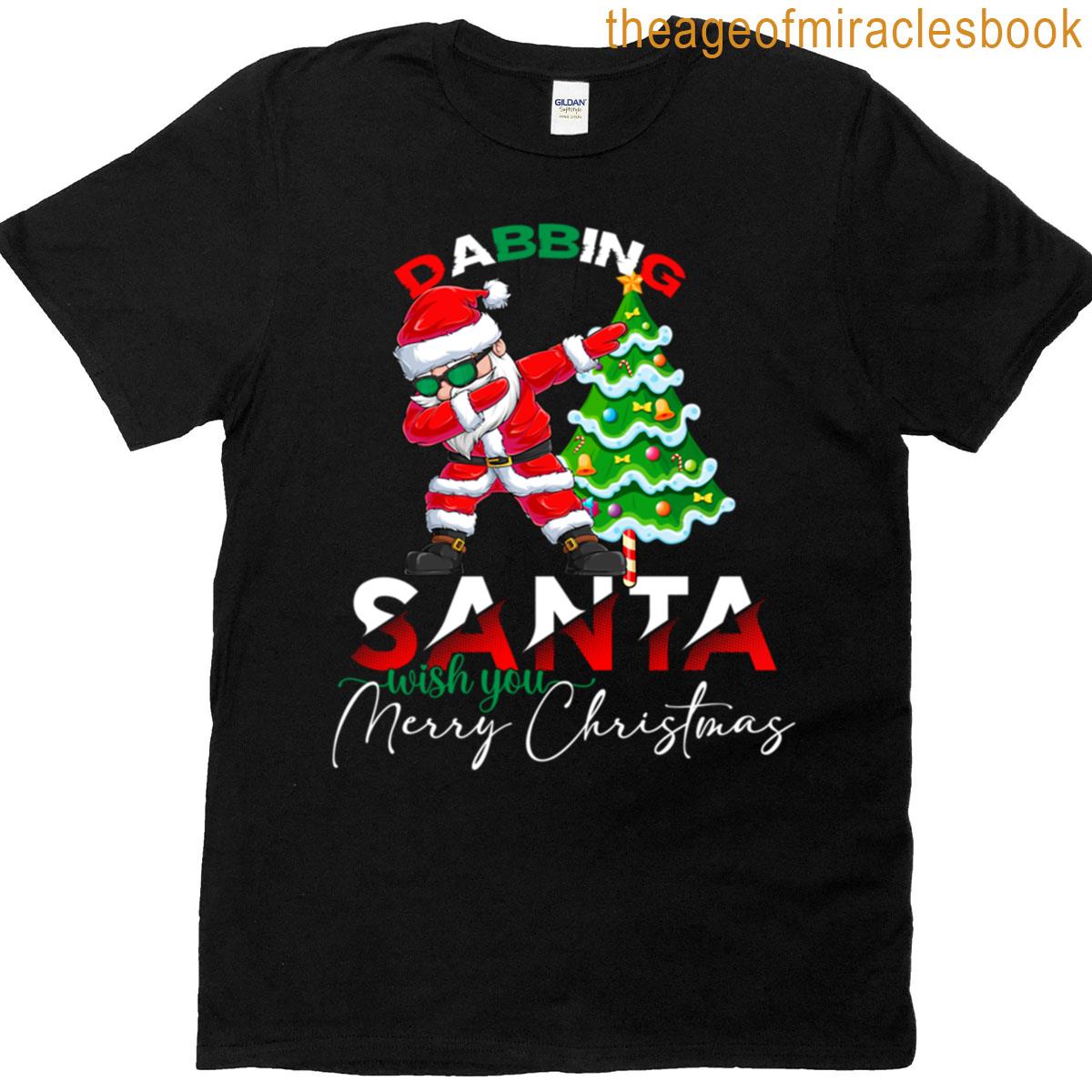 Dabbing Santa Oversized T-shirt