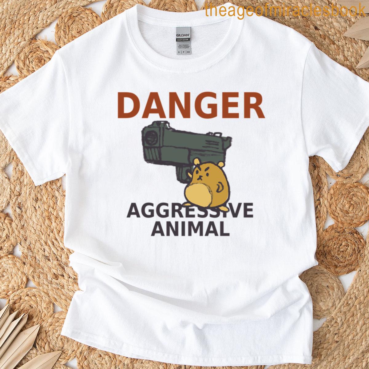 Danger Aggressive Animal T-shirt