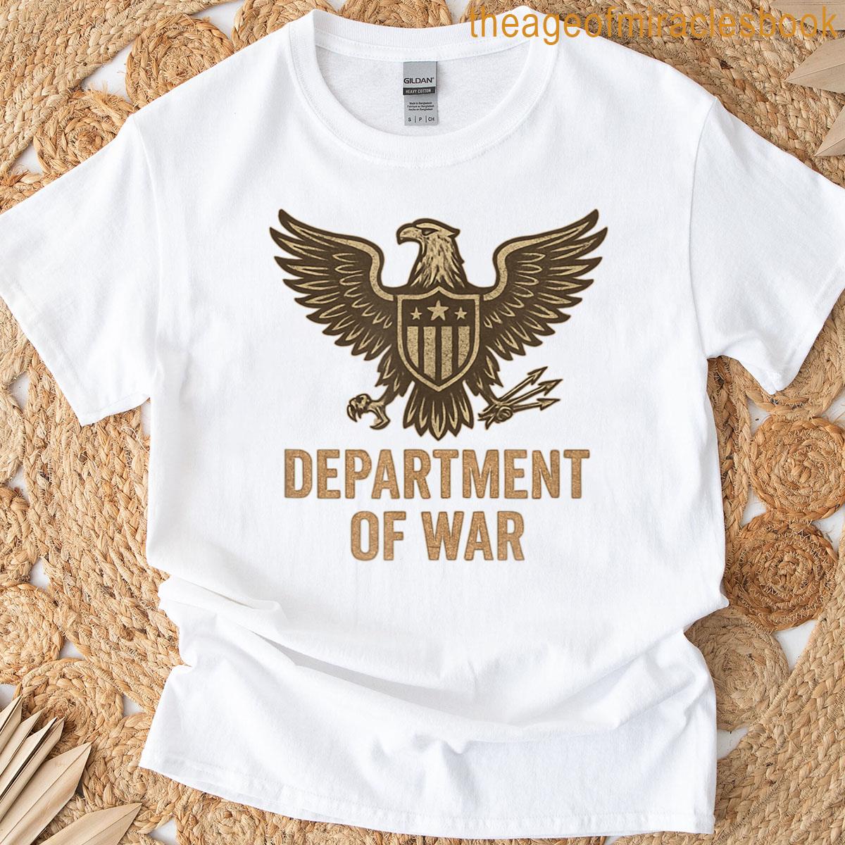 Department Of War Eagle Emblem T-shirt