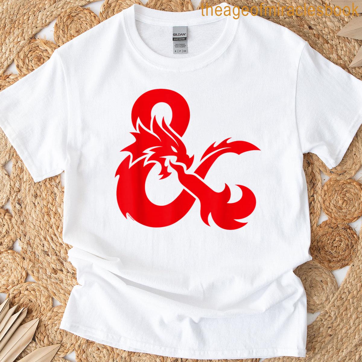 Dungeons Dragons Ampersand Only Logo T-shirt