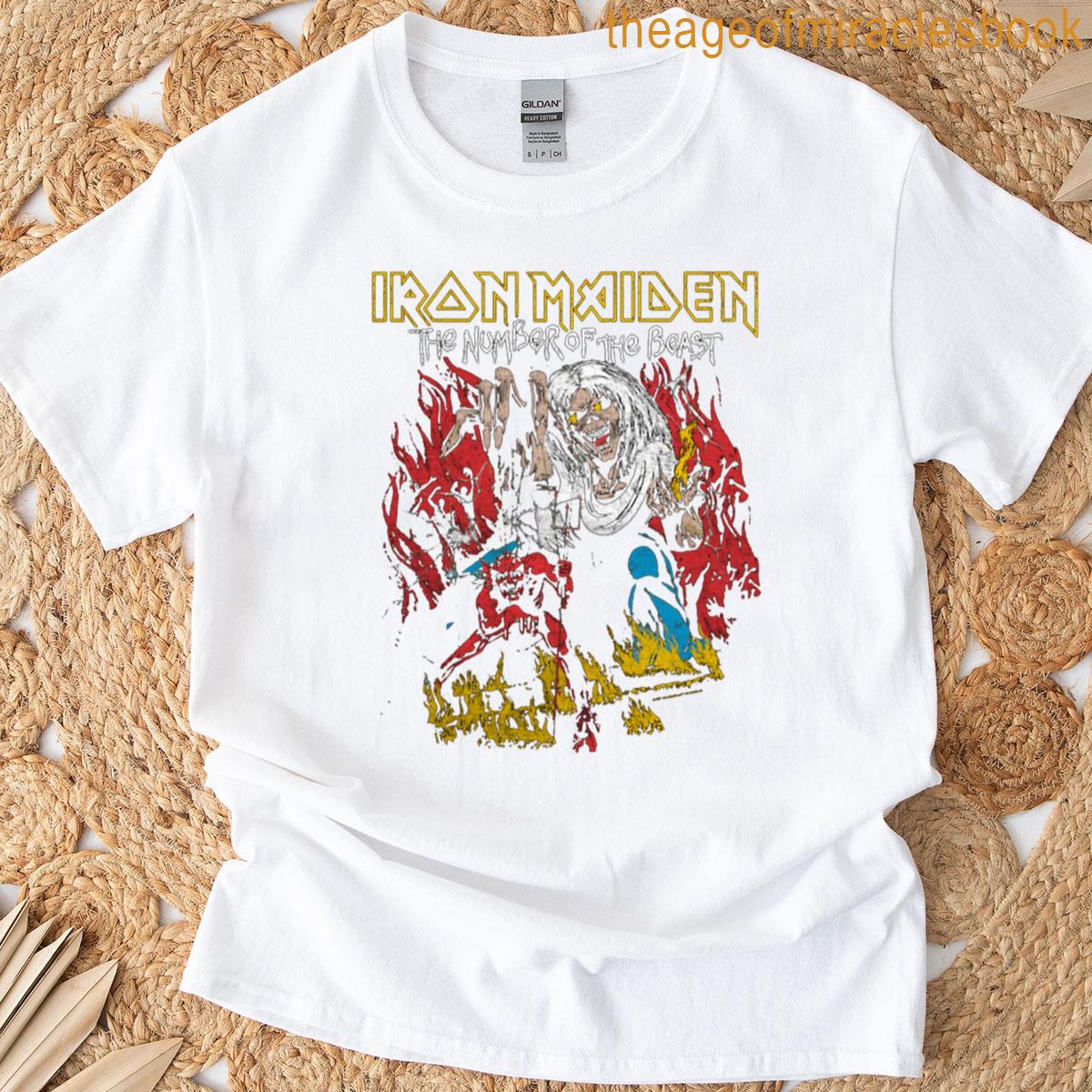 Fire Devil And Skeleton T-shirt
