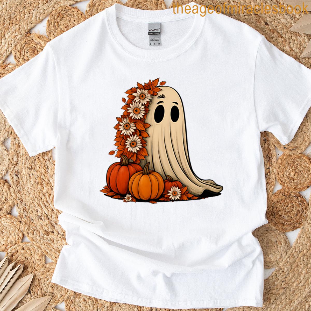 Flower Ghost T-shirt