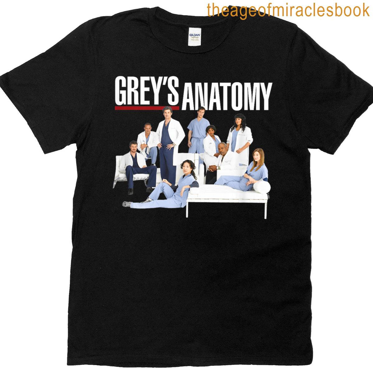 Greys Anatomy Group With Logo T-shirt