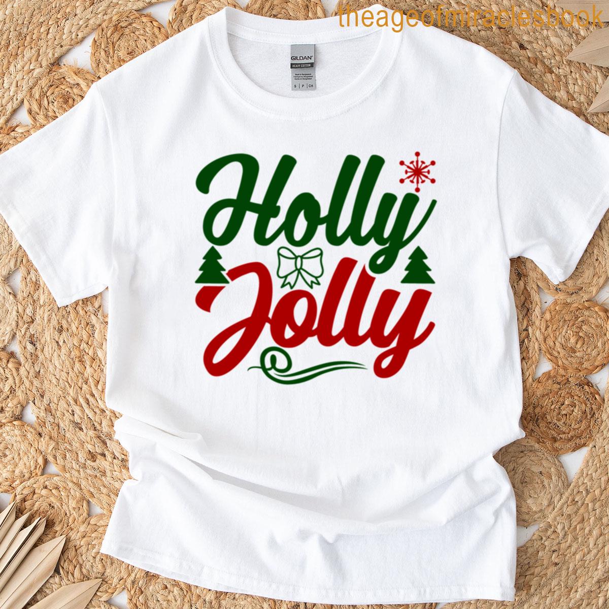 Holly Jolly – Christmas Tree Oversized T-shirt