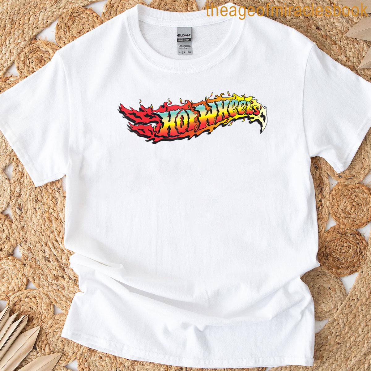 Hot Wheels – Comic Book Fire Logo T-shirt