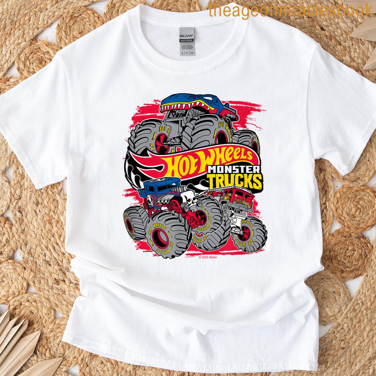 Hot Wheels Monster Trucks – Logo T-shirt