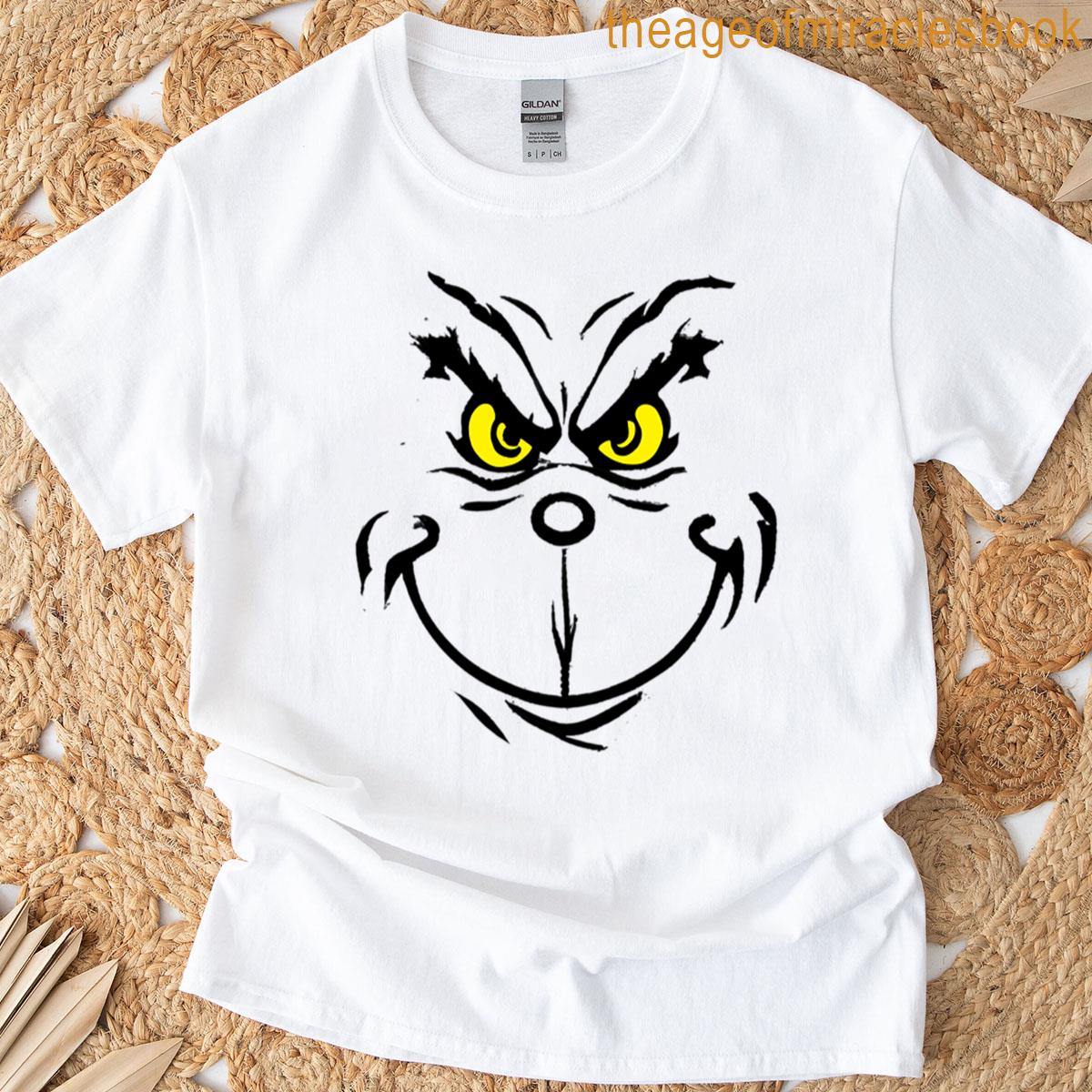 How The Grinch Stole Face T-shirt