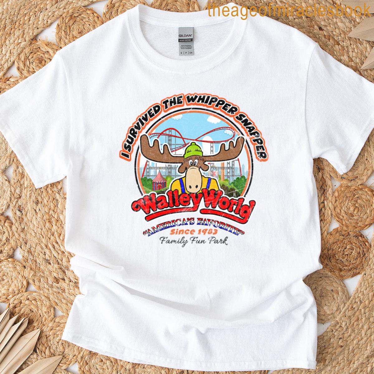 I Survived The Whipper Snapper Walley World Worn T-shirt