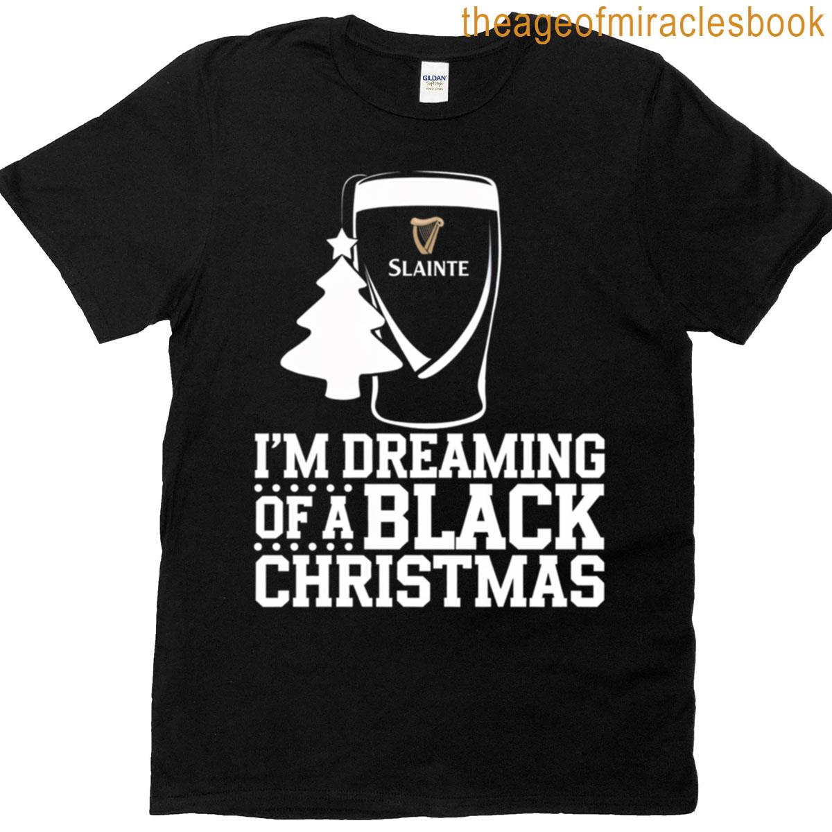 Irish Christmas Drinkers Design T-shirt